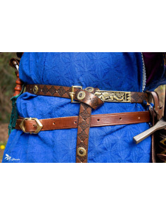 Ceinture médiévale Chevalier en cuir