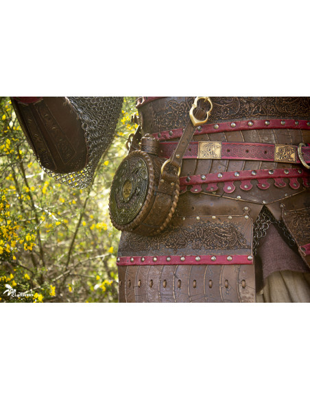 Gourde Viking d'Odin avec sangle