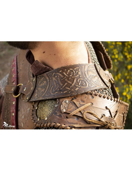 Gourde Viking d'Odin avec sangle