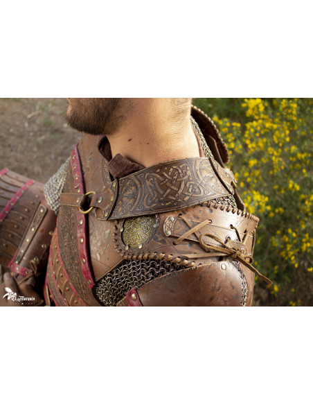 Gourde Viking d'Odin avec sangle