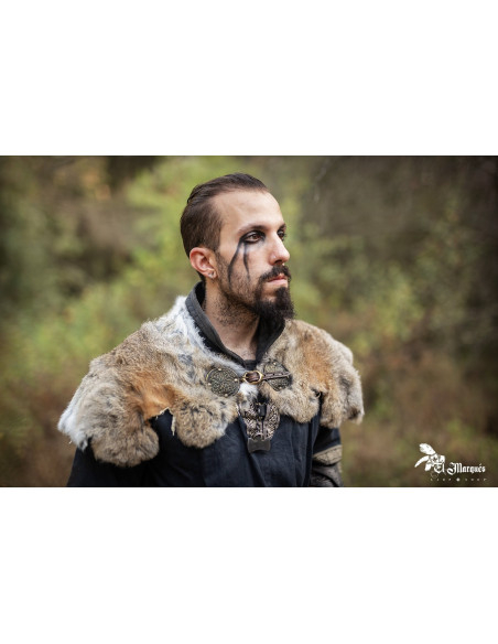 Cape guerrier viking Fenrir en lapin