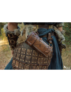 Porte-latte médiéval vieilli