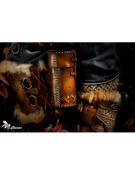 Porte-latte médiéval vieilli