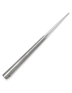 Pointe de lance médiévale avec lame triangulaire concave