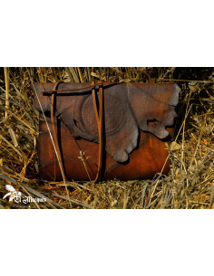 Livre barbare des Celtes en marron