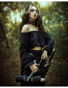 Porte-baguette médiéval de ceinture pour votre baguette... 2