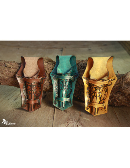 Porte-baguettes magiques en cuir pour...