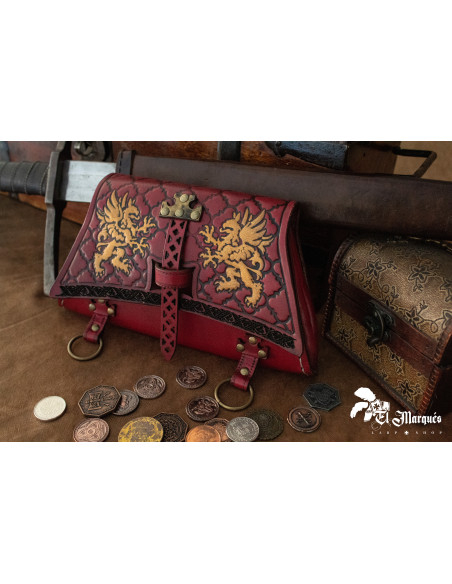 Sac Impérial Deluxe en cuir repoussé