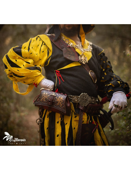 Sac Impérial Deluxe en cuir repoussé