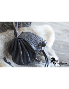 Pochette médiévale de quête (11x9 cm.) 2