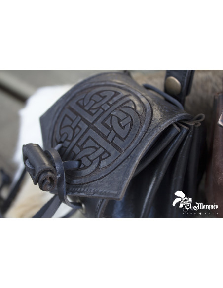 Pochette médiévale de quête (11x9 cm.)