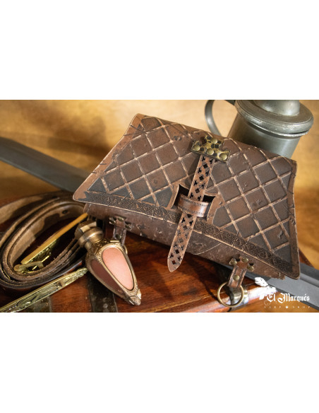 Sac Soldat Médiéval en cuir authentique