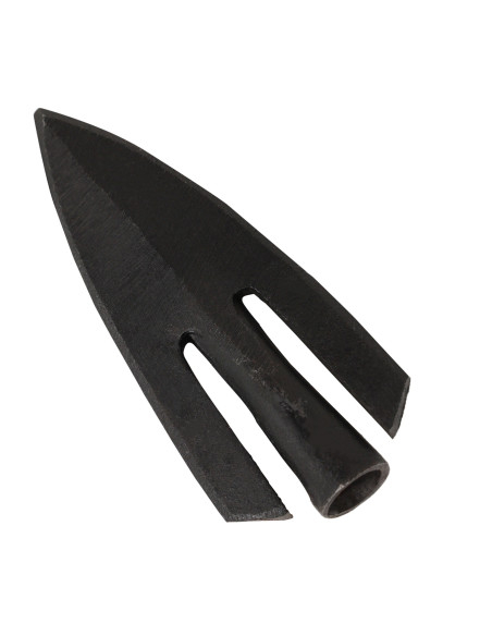 Pointe de flèche médiévale, queue...