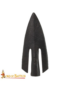 Pointe de flèche médiévale, queue d'hirondelle 2