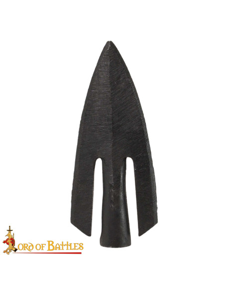 Pointe de flèche médiévale, queue...