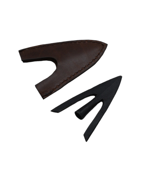 Pointe de flèche médiévale, queue...