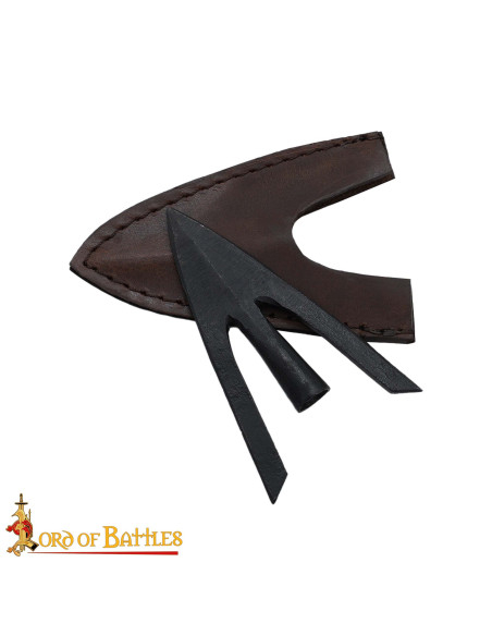 Pointe de flèche médiévale, queue...