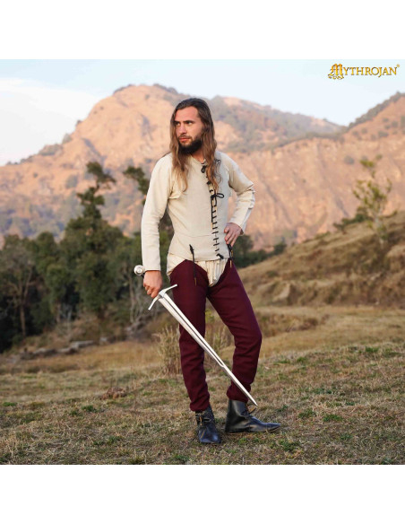 Chemise médiévale sans manches en...