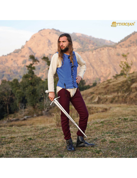 Chemise médiévale sans manches de...