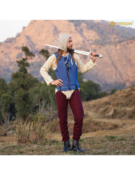 Chemise médiévale sans manches de...