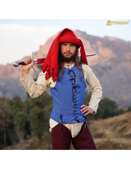 Chemise médiévale sans manches de...