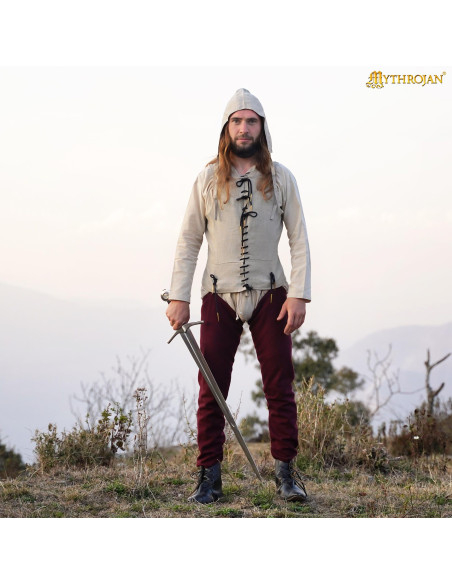 Crespina médiévale en lin, couleur...