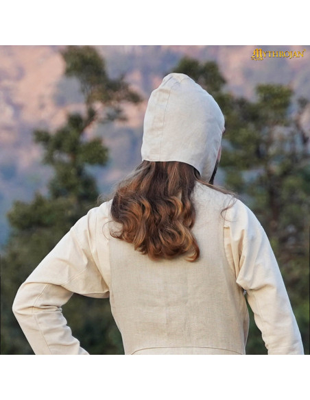 Crespina médiévale en lin, couleur...