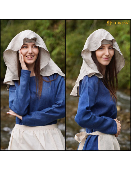 Vélo médiéval du Pèlerin en lin - Beige