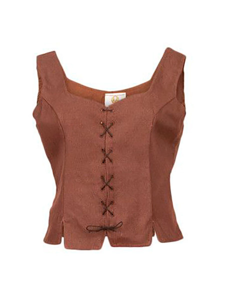 Corselet médiéval femme Tika en...