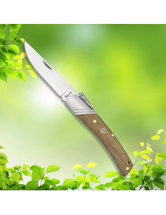 Couteau Palanquilla en bois de Zèbre (20,50 cm.)