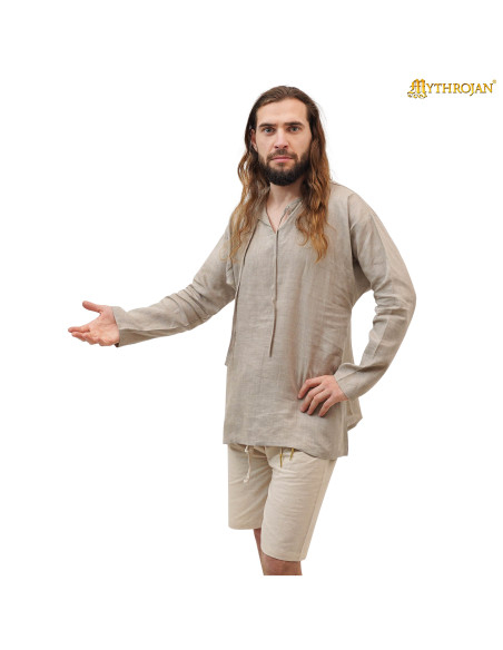 Chemise médiévale homme en lin