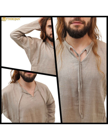Chemise médiévale homme en lin