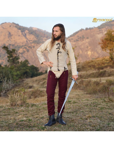Calzones médiévaux Thorin en 100% lin Calzones médiévaux Thorin en 100% lin