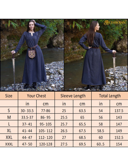 Robe Viking Astrid en Laine