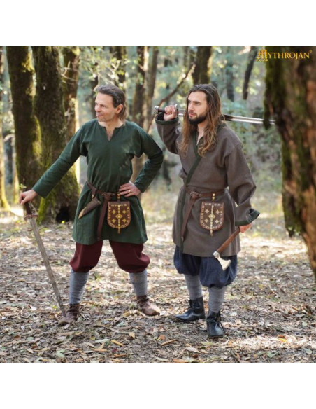 Manteau en laine Viking Klappenrock...