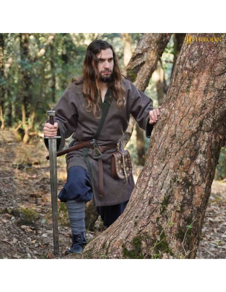 Manteau en laine Viking Klappenrock...