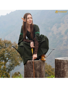 Robe médiévale modèle aventurière, en coton 2