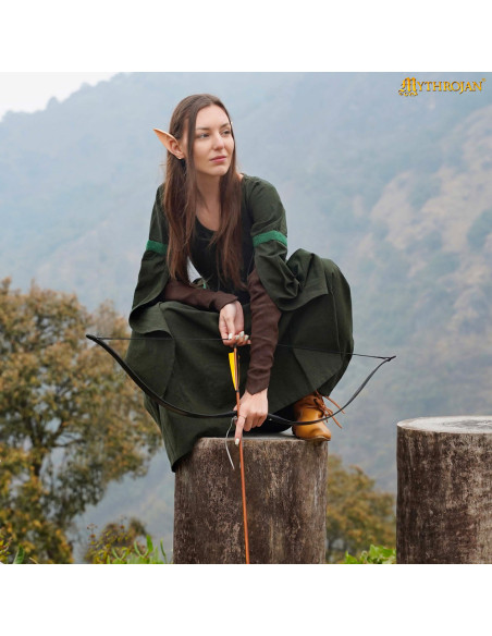 Robe médiévale modèle aventurière, en...