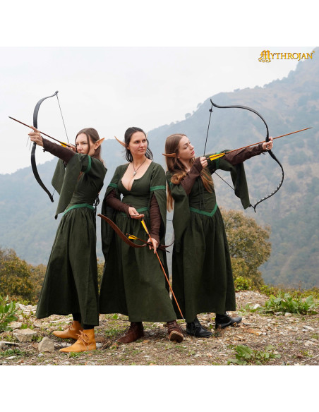 Robe médiévale modèle aventurière, en...