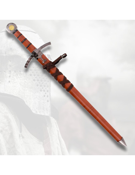 Épée médiévale enfant avec fourreau...