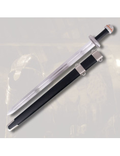 Épée viking fonctionnelle avec fourreau (94,5 cm.)
