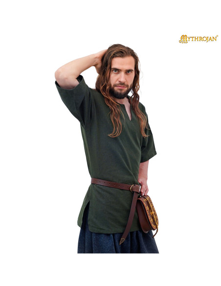 Tunique vikingue courte en coton...