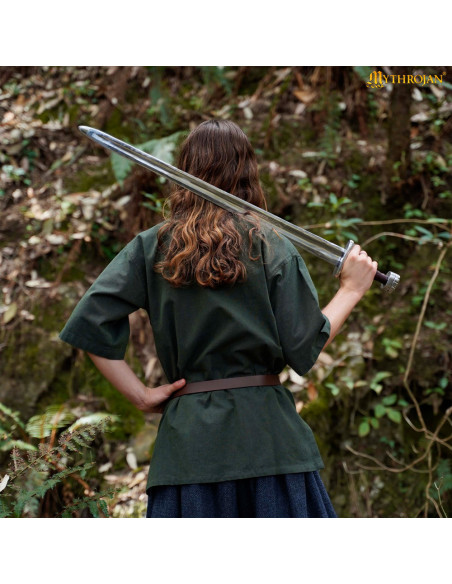 Tunique vikingue courte en coton...