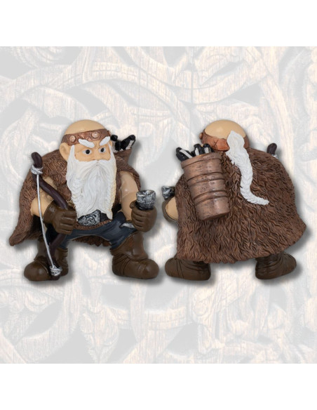 Figurine en résine viking archer...