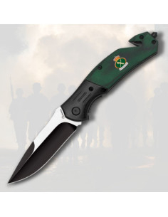 Couteau de secours Albainox vert Guardia Civil (19,6 cm.)