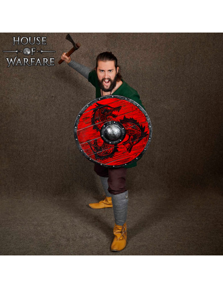 Bracelet viking en laine, couleur grise