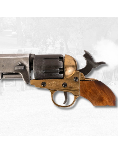 Révolver confédéré noir vieilli, USA...