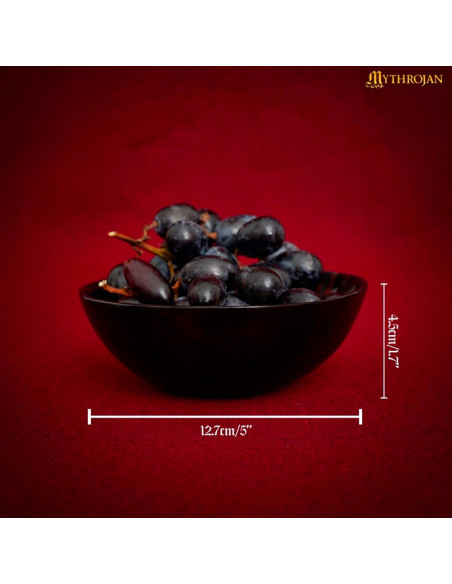 Set de 2 bols médiévaux en corne