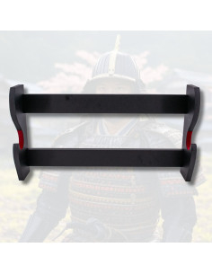Support mural en bois pour 1 katana