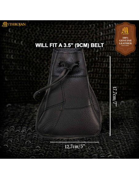 Pochette médiévale mendiante, couleur...